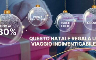 Regali di Natale firmati SNAV, sconti fino al 30% 🎁